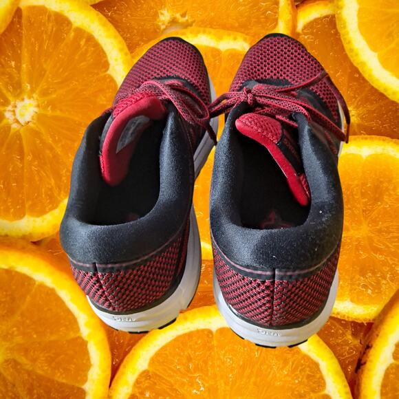 Brooks Revel Men’s‎ Red & Black D Standard Cushion Running Shoes Size 10.5 main image 8
